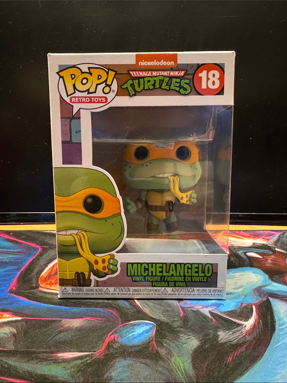 Funko! Pop Retro Toys- Teenage Mutant Ninja Turtles Michelangelo